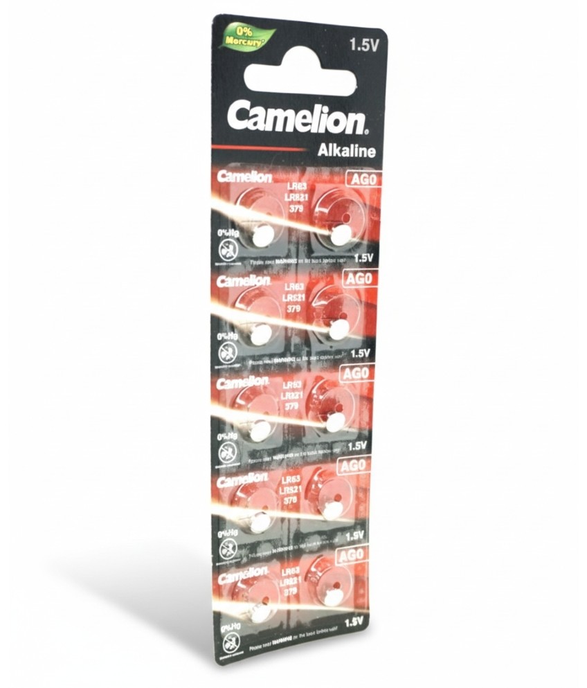 Camelion Alkaline AG0 1.5V LR63 379A/LR521